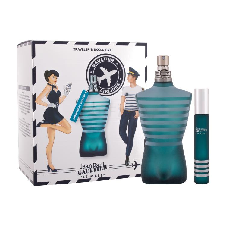 Jean Paul Gaultier Le Male Geschenkset Edt 125 ml + Edt 20 ml