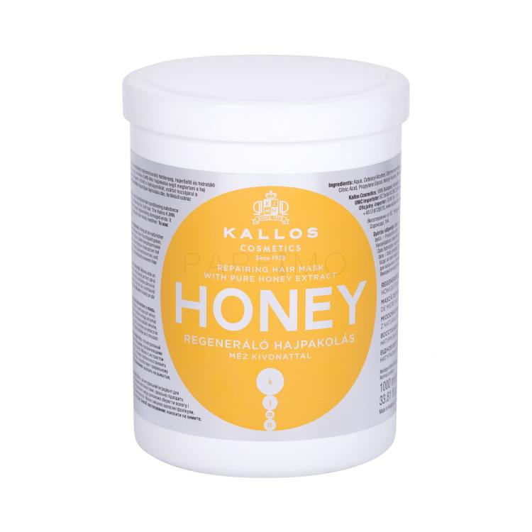 Kallos Cosmetics Honey Haarmaske für Frauen 1000 ml