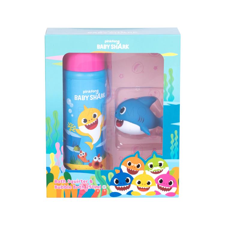 Pinkfong Baby Shark Bubble Bath Kit Geschenkset Badeschaum 250 ml + Bad-Spielzeug 1 St.