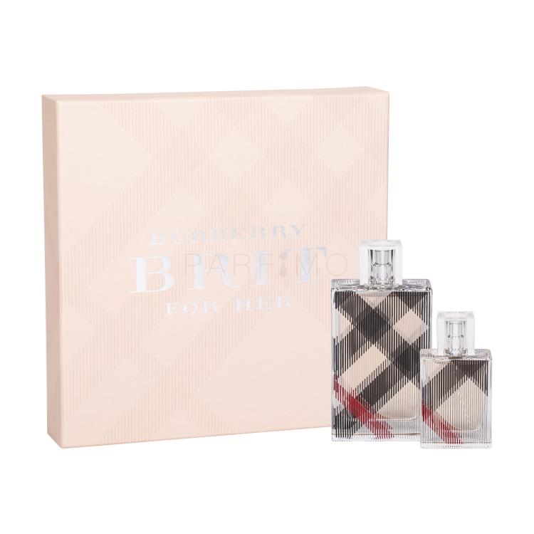 Burberry Brit for Her Geschenkset Edp 100 ml + Edp 30 ml