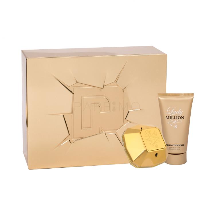 Paco Rabanne Lady Million Geschenkset Edp 50 ml + Duschgel 75 ml