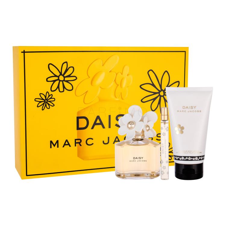 Marc Jacobs Daisy Geschenkset Edt 100 ml + Körpermilch 150 ml + Edt 10 ml