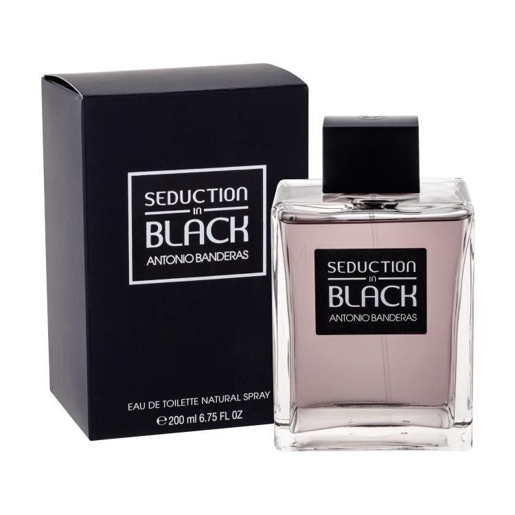 Banderas Seduction in Black Eau de Toilette für Herren 200 ml