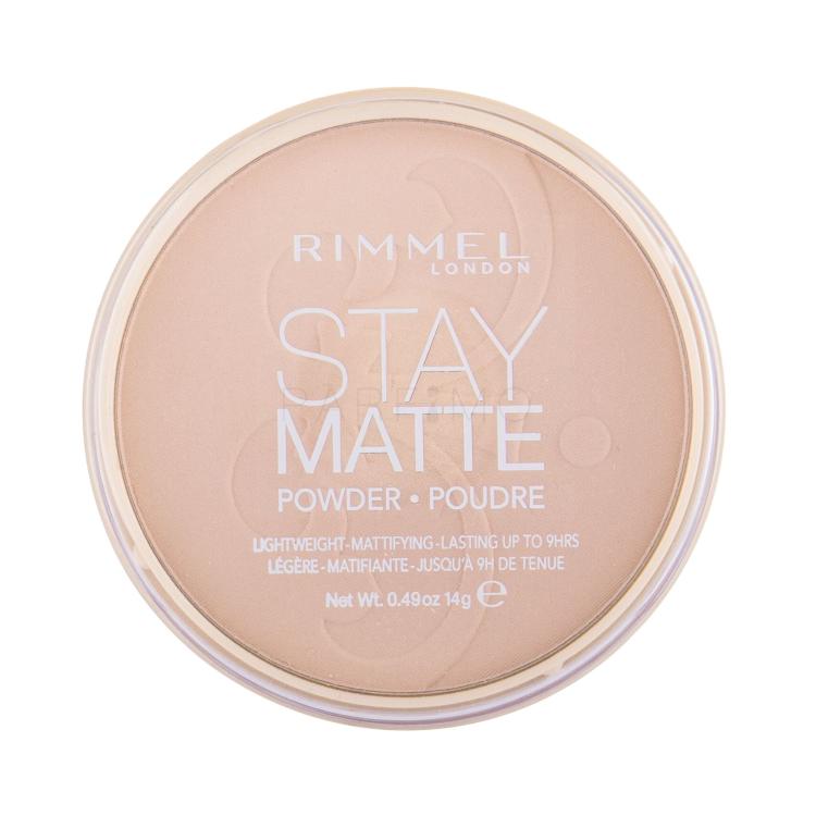 Rimmel London Stay Matte Puder für Frauen 14 g Farbton  007 Mohair