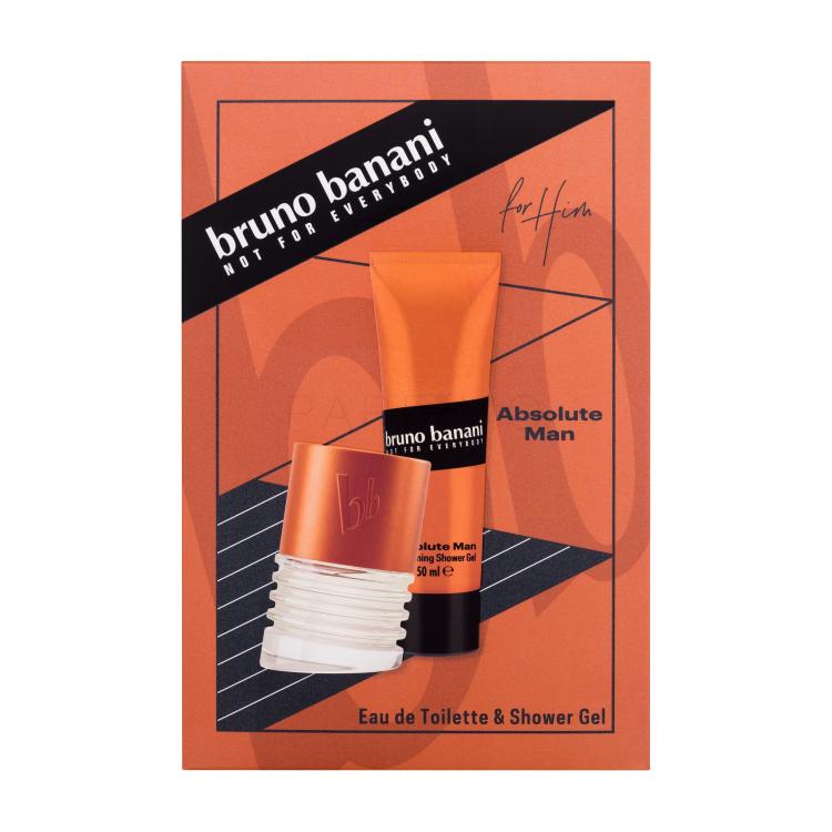 Bruno Banani Absolute Man Geschenkset Edt 30 ml + Duschgel 50 ml