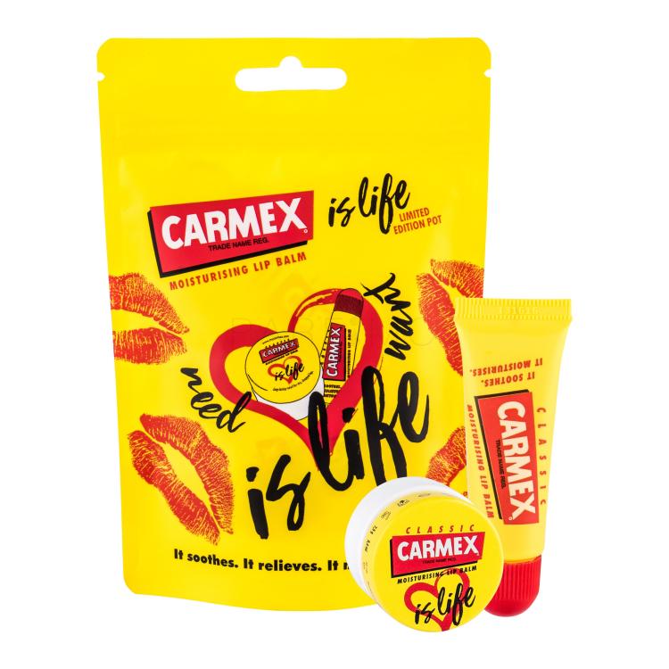 Carmex Classic Is Life Geschenkset Lippenbalsam 10 g + Lippenbalsam Is Life Classic 7,5 g