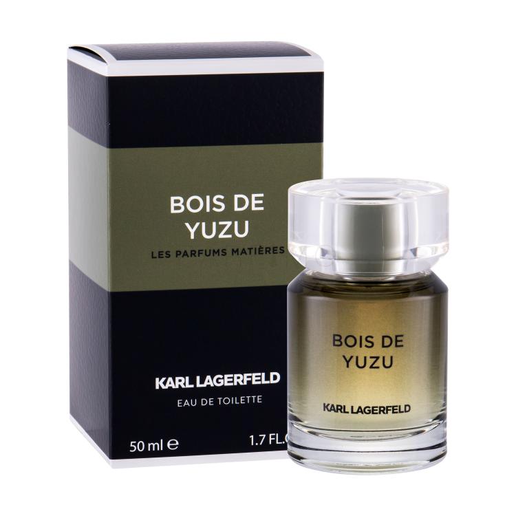 Karl Lagerfeld Les Parfums Matières Bois de Yuzu Eau de Toilette für Herren 50 ml