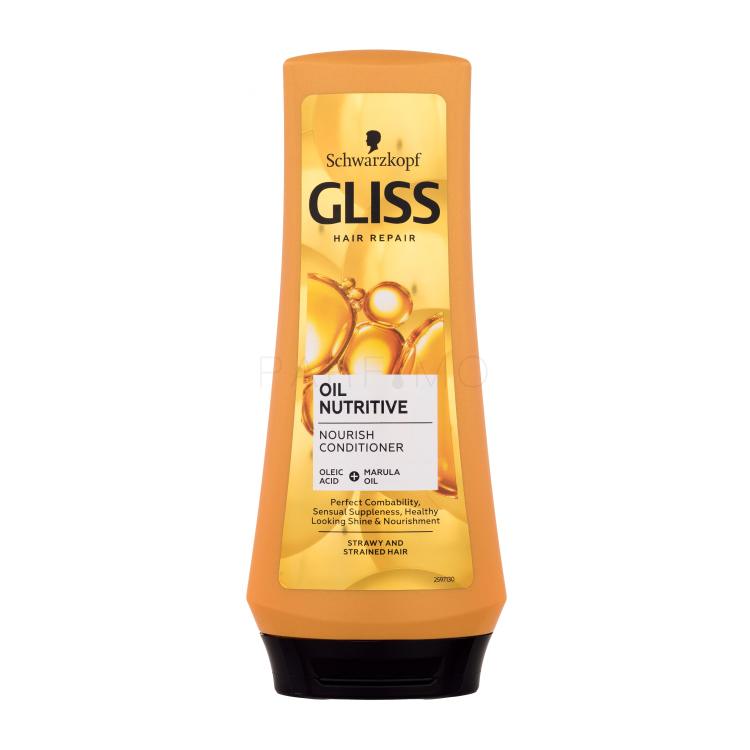 Schwarzkopf Gliss Oil Nutritive Conditioner Conditioner für Frauen 200 ml