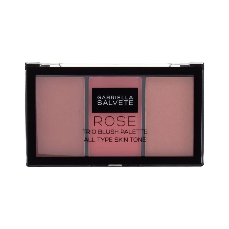 Gabriella Salvete Trio Blush Palette Rouge für Frauen 15 g Farbton  02 Rose