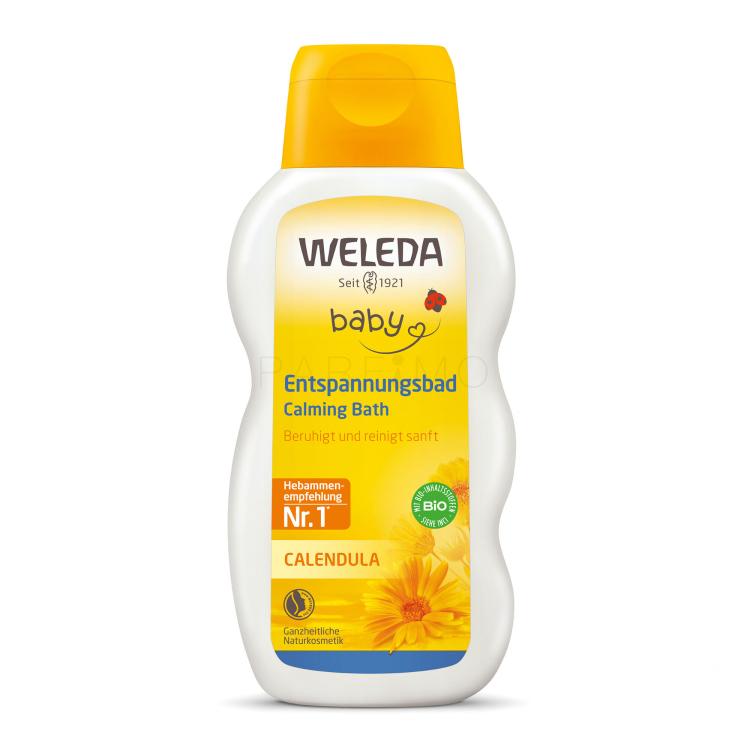 Weleda Baby Calendula Bath Badeschaum für Kinder 200 ml