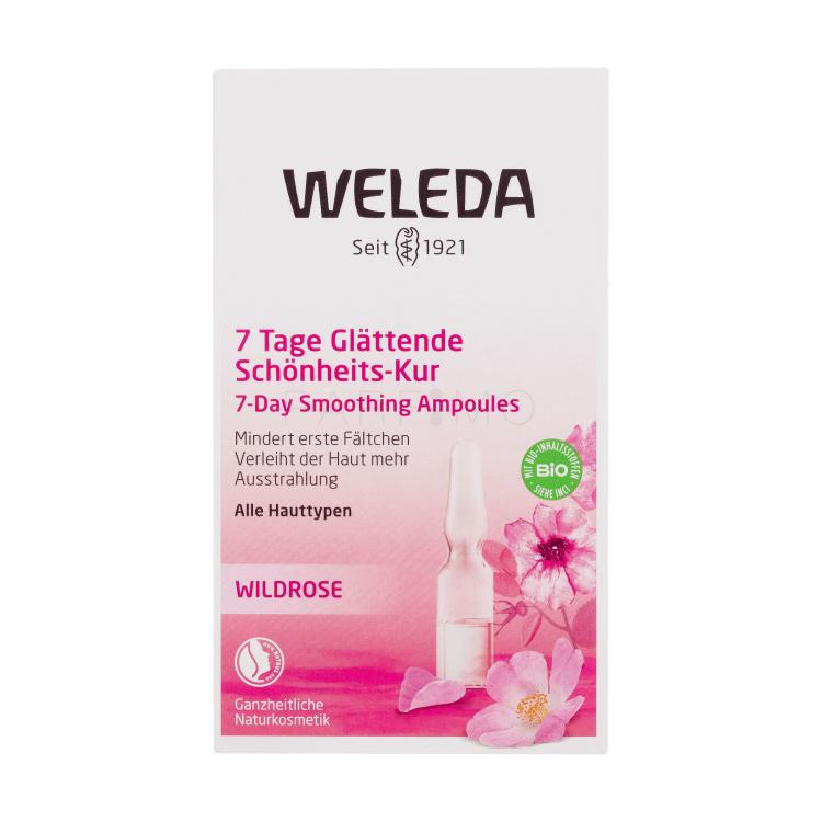 Weleda Wild Rose 7 Day Smoothing Beauty Treatment Gesichtsserum für Frauen 5,6 ml