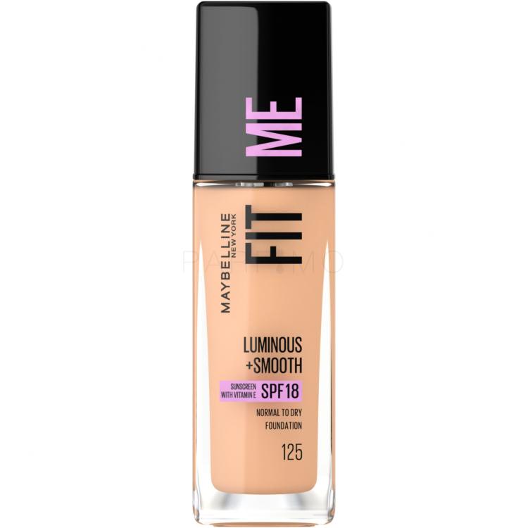 Maybelline Fit Me! SPF18 Foundation für Frauen 30 ml Farbton  125 Nude Beige