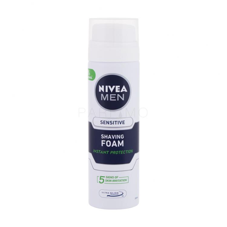 Nivea Men Sensitive Rasierschaum für Herren 200 ml