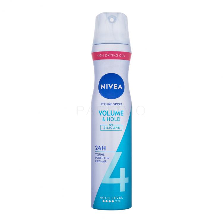 Nivea Volume &amp; Strength Haarspray für Frauen 250 ml