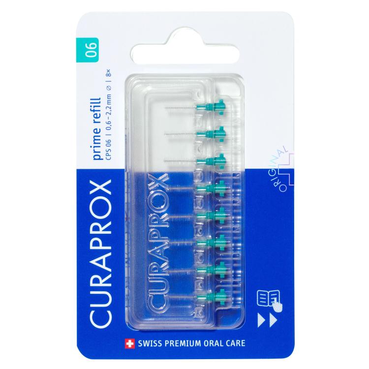 Curaprox CPS 06 Prime Refill 0,6 - 2,2 mm Zwischenraumzahnbürste Set