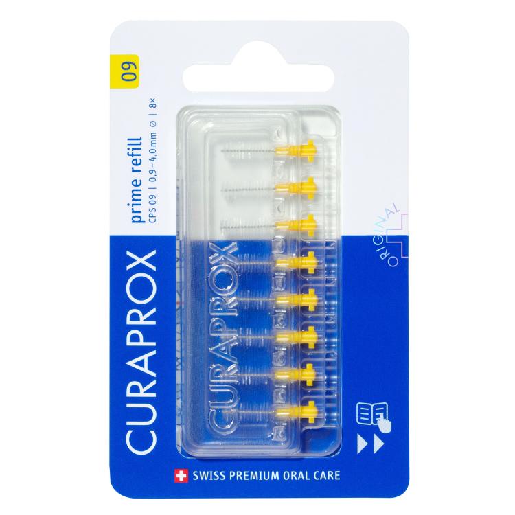 Curaprox CPS 09 Prime Refill 0,9 - 4,0 mm Zwischenraumzahnbürste Set