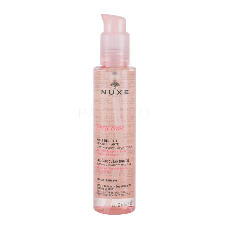 NUXE Very Rose Delicate Reinigungsöl für Frauen 150 ml