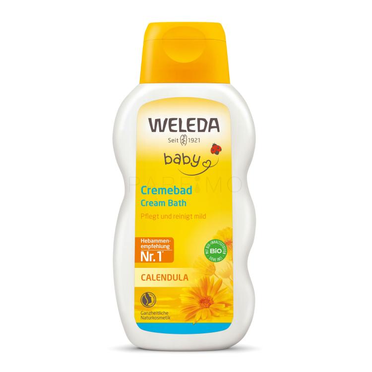 Weleda Baby Calendula Cream Bath Duschcreme für Kinder 200 ml