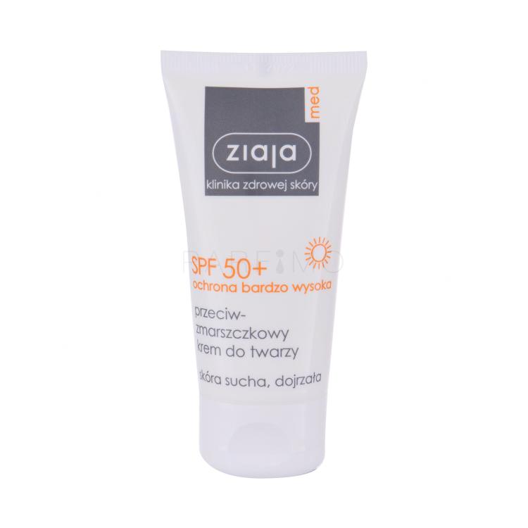 Ziaja Med Protective Anti-Wrinkle SPF50+ Sonnenschutz fürs Gesicht für Frauen 50 ml