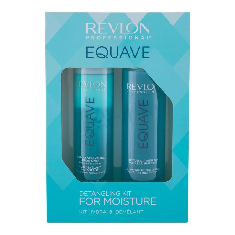 Revlon Professional Equave Instant Detangling Conditioner Geschenkset Mizellen Shampoo 250 ml + nicht auszuspülender Conditioner 200 ml