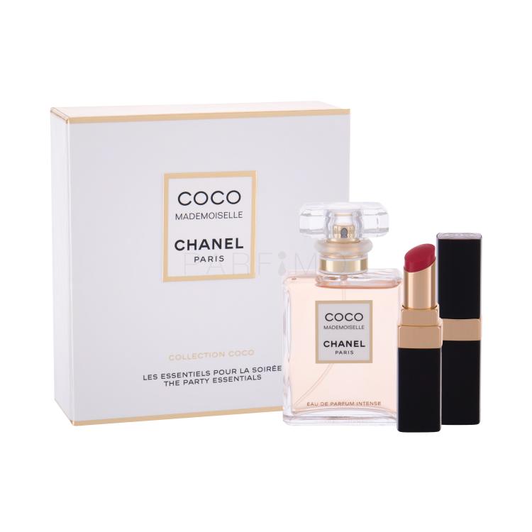 Chanel Coco Mademoiselle Geschenkset Edp 35 ml + Lippenstift Rouge Coco Flash 3 g 91 Bohéme