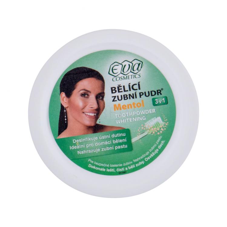 Eva Cosmetics Whitening Toothpowder Mentol Zahnbleaching 30 g