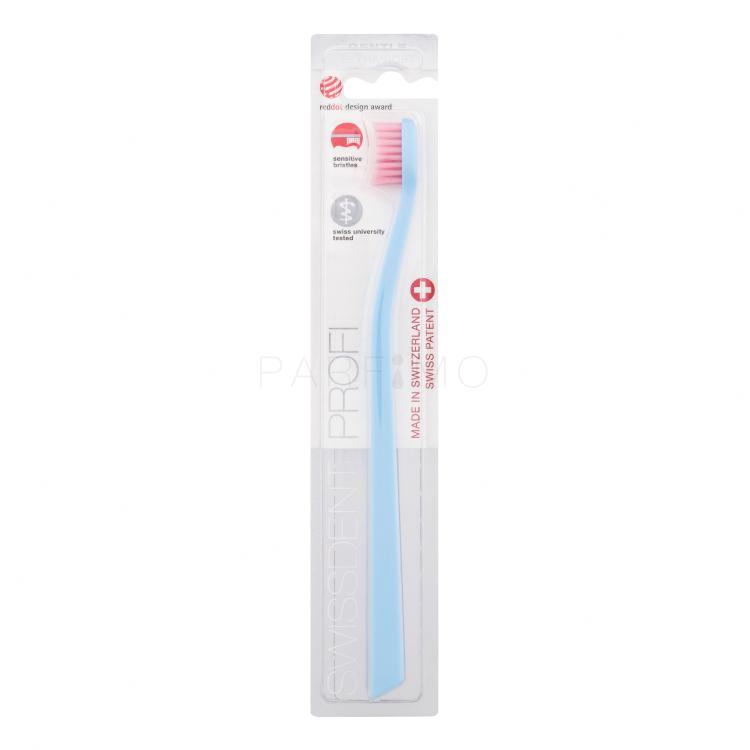 Swissdent Profi Gentle Extra Soft Zahnbürste 1 St. Farbton  Light Blue