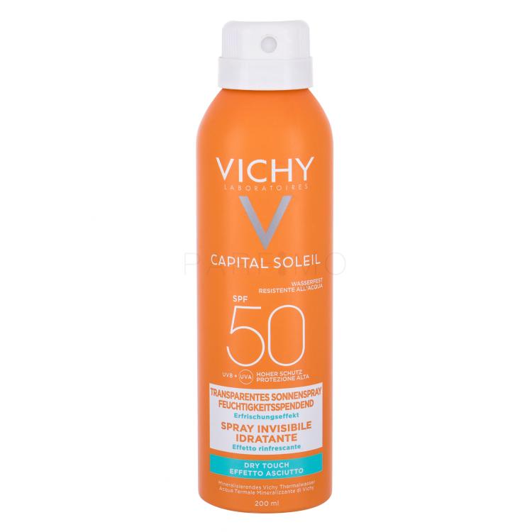 Vichy Capital Soleil Invisible Hydrating Mist SPF50 Sonnenschutz für Frauen 200 ml