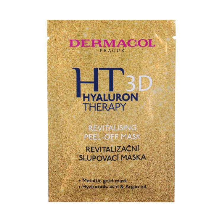 Dermacol 3D Hyaluron Therapy Revitalising Peel-Off Gesichtsmaske für Frauen 15 ml