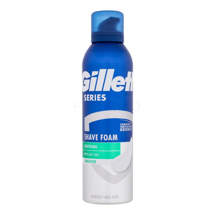 Gillette Series Sensitive Rasierschaum für Herren 250 ml