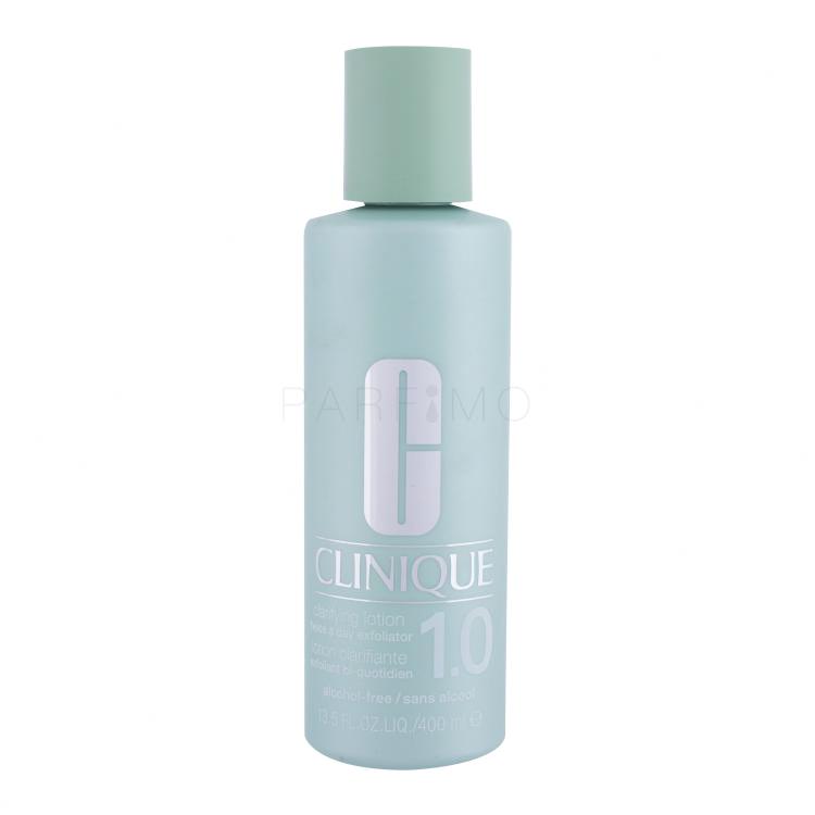 Clinique 3-Step Skin Care Clarifying Lotion 1.0 Alcohol-Free Reinigungswasser für Frauen 400 ml