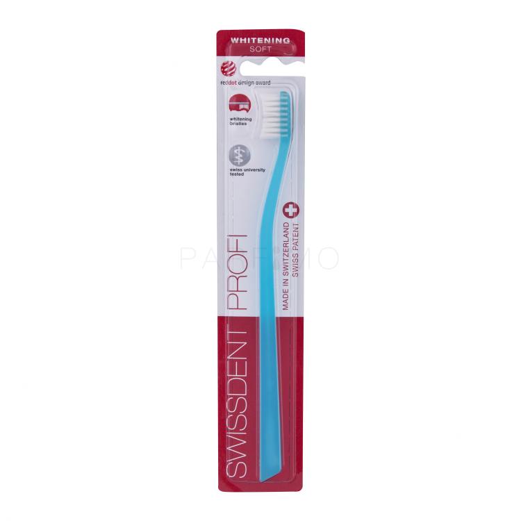 Swissdent Profi Whitening Soft Zahnbürste 1 St. Farbton  Ice Blue