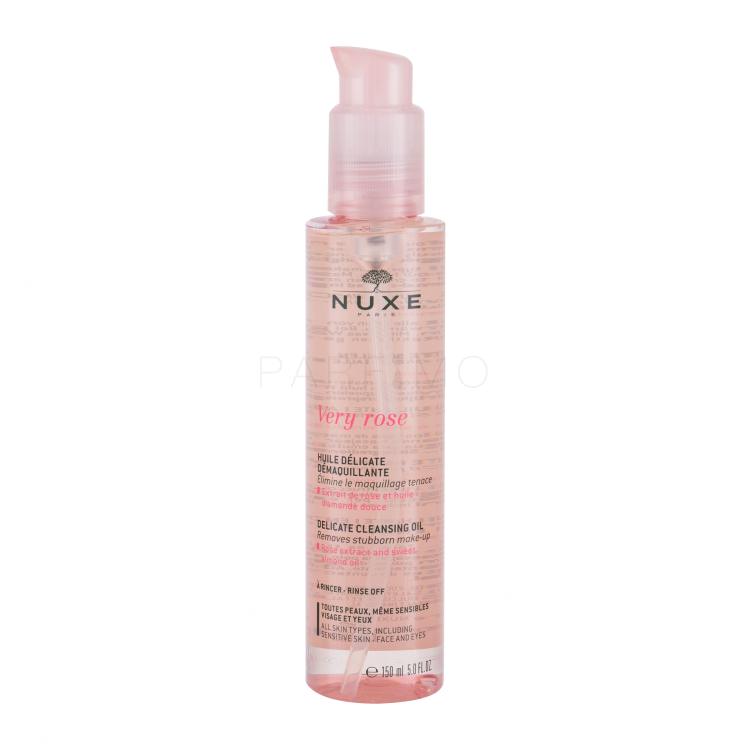 NUXE Very Rose Delicate Reinigungsöl für Frauen 150 ml Tester