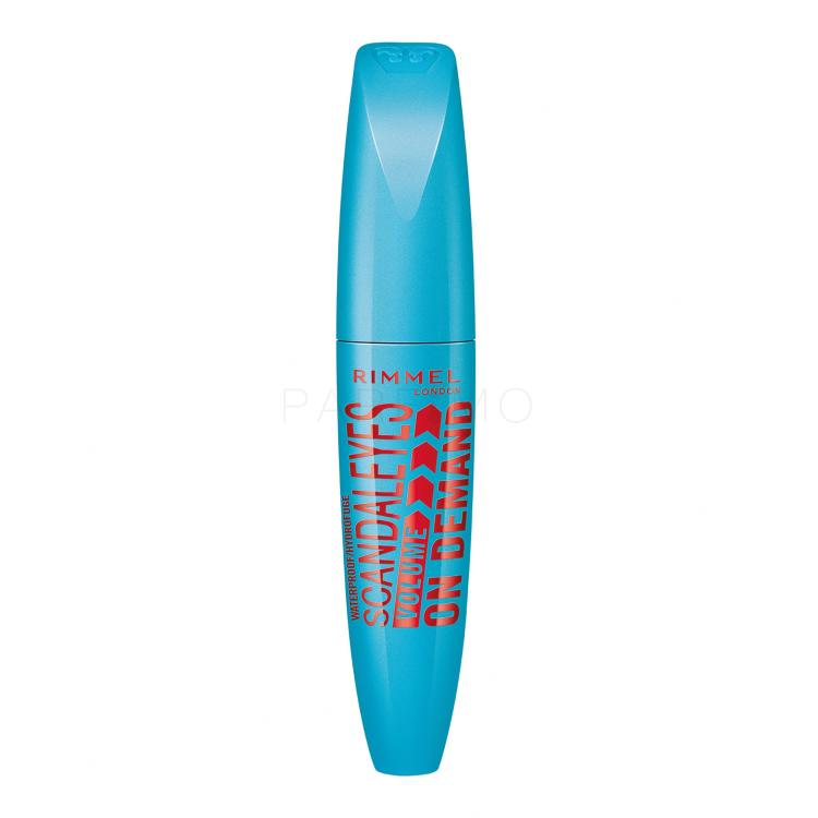 Rimmel London Scandaleyes Volume On Demand Waterproof Mascara für Frauen 12 ml Farbton  001 Black