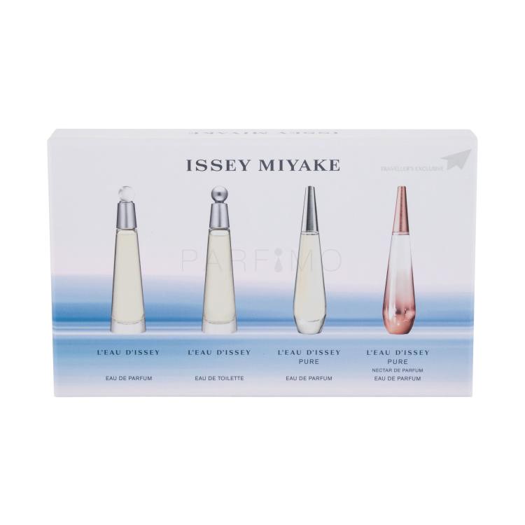 Issey Miyake L&#039;Eau D&#039;Issey Geschenkset Edt L´Eau D´Issey 3,5 ml + Edp L´Eau D´Issey Pure Nectar de Parfum 3,5 ml + Edp L´Eau D´Issey Pure 3,5 ml + Edp L´Eau D´Issey 3,5 ml