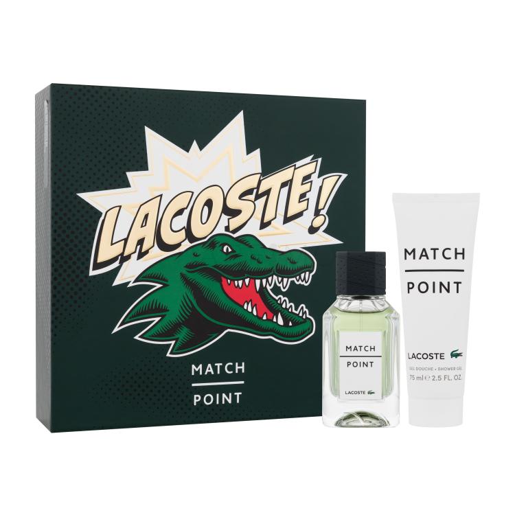 Lacoste Match Point Geschenkset Edt 50 ml + Duschgel 75 ml