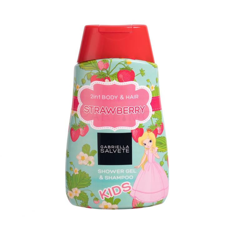 Gabriella Salvete Kids Strawberry 2in1 Duschgel für Kinder 300 ml