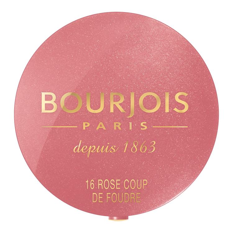 BOURJOIS Paris Little Round Pot Blush Rouge für Frauen 2,5 g Farbton  16 Rose Coup De Foudre