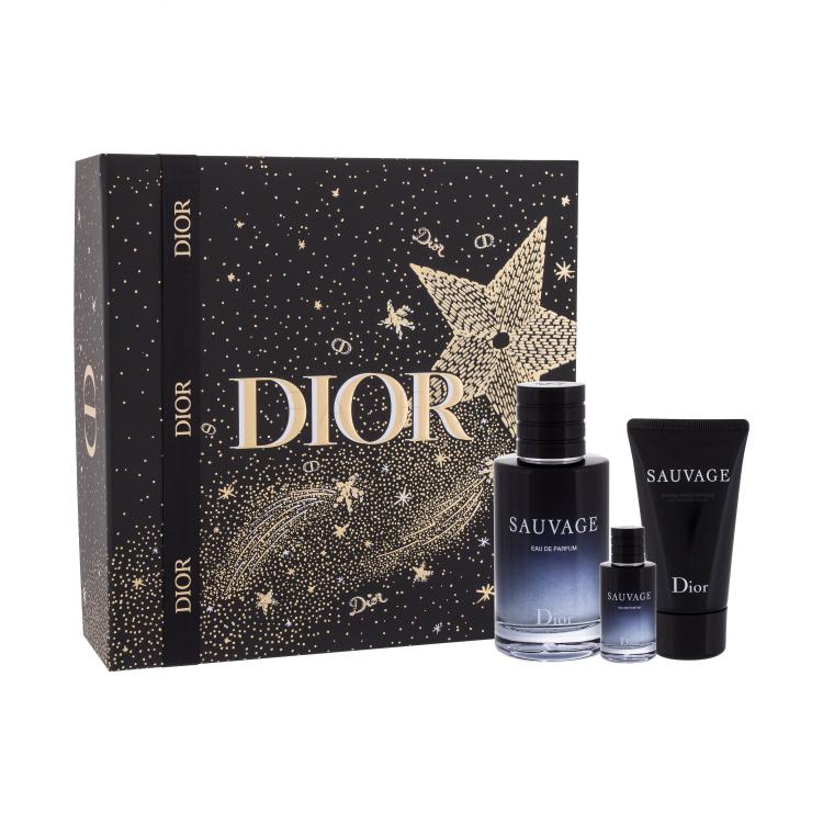 Dior Sauvage Geschenkset Edp 100 ml + Edp 10 ml + After Shave Balm 50 ml