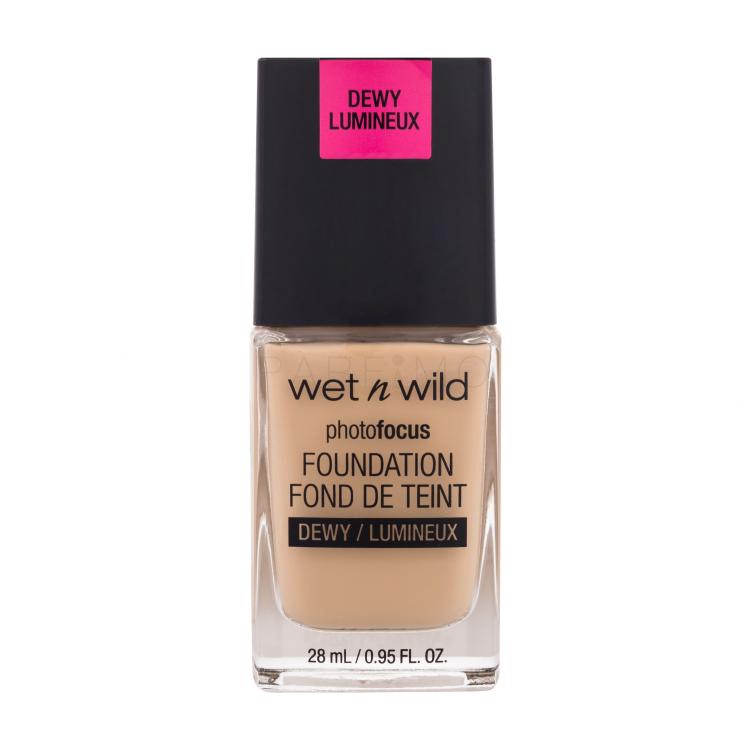 Wet n Wild Photo Focus Dewy Foundation für Frauen 28 ml Farbton  Golden Beige