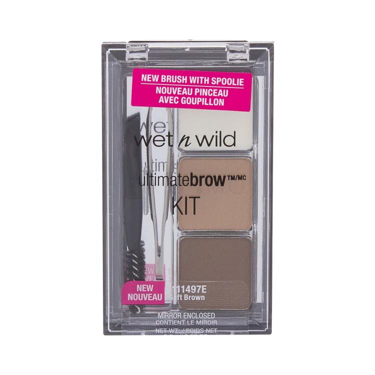 Wet n Wild Ultimate Brow™ Augenbrauensets für Frauen 2,5 g Farbton  Soft Brown