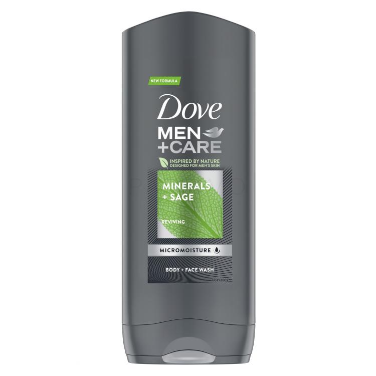 Dove Men + Care Minerals + Sage Duschgel für Herren 400 ml