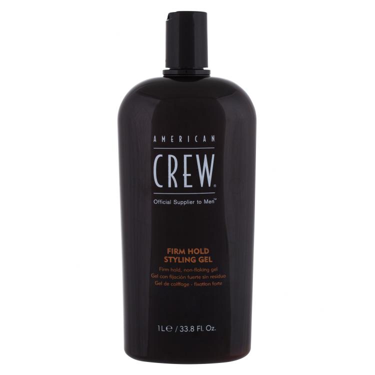 American Crew Style Firm Hold Styling Gel Haargel für Herren 1000 ml