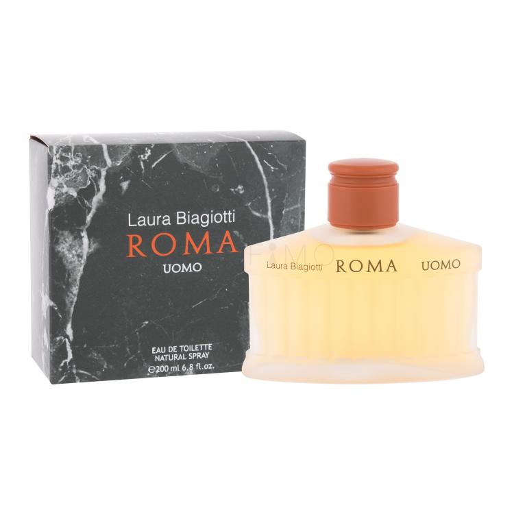 Laura Biagiotti Roma Uomo Eau de Toilette für Herren 200 ml