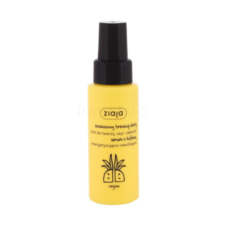 Ziaja Pineapple Caffeine Gesichtsserum für Frauen 50 ml