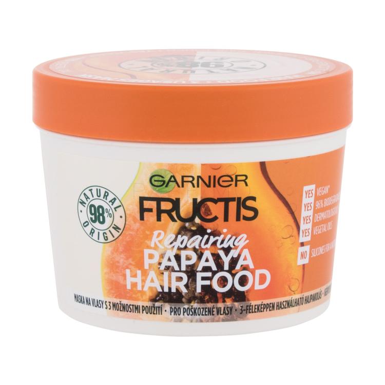 Garnier Fructis Hair Food Papaya Repairing Mask Haarmaske für Frauen 390 ml