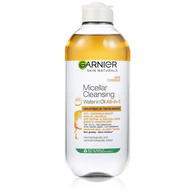 Garnier Skin Naturals Two-Phase Micellar Water All In One Mizellenwasser für Frauen 400 ml