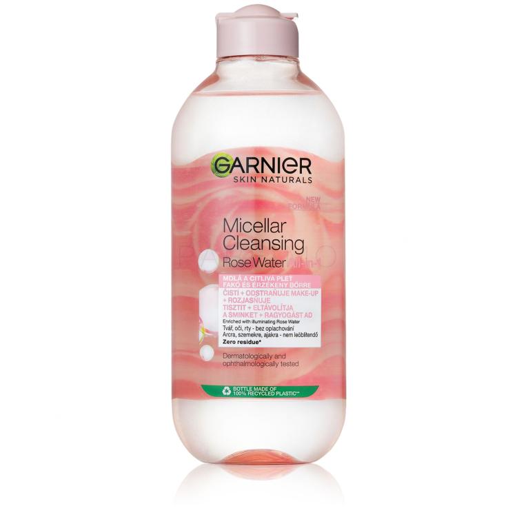 Garnier Skin Naturals Micellar Cleansing Rose Water Mizellenwasser für Frauen 400 ml