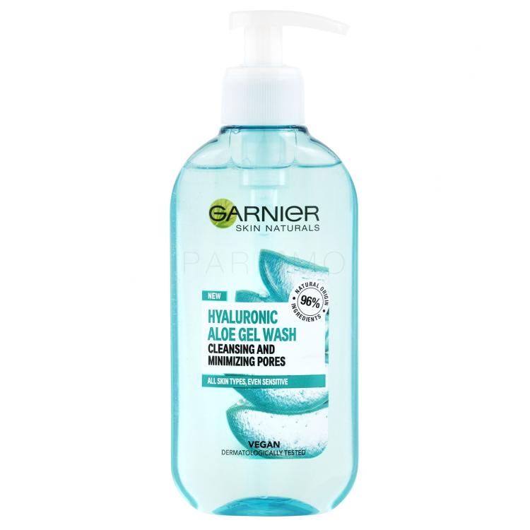 Garnier Skin Naturals Hyaluronic Aloe Gel Wash Reinigungsgel für Frauen 200 ml