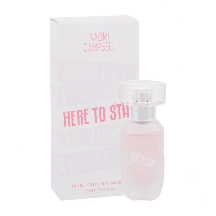 Naomi Campbell Here To Stay Eau de Toilette für Frauen 15 ml